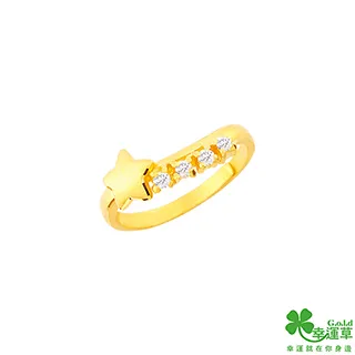 幸運草金飾 幸運金黃金戒指 歷史價格詳細信息