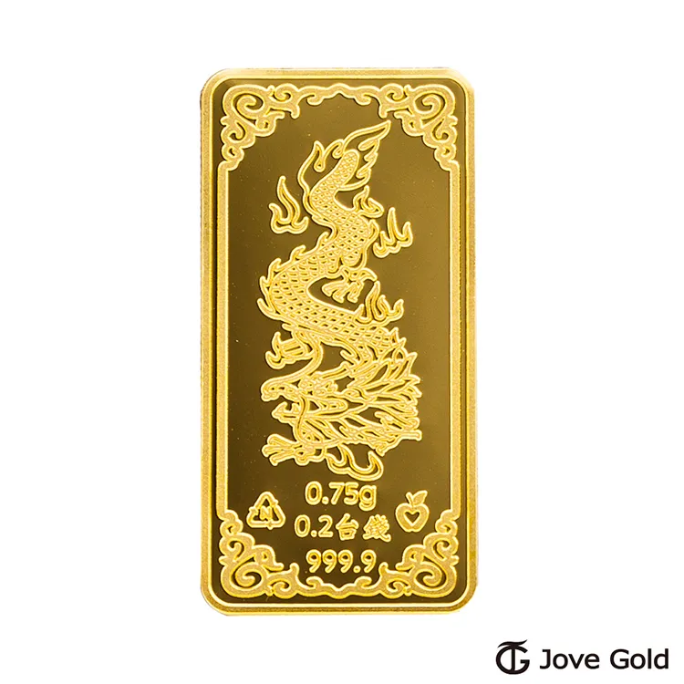 Jove Gold 漾金飾 守護平安黃金條塊 - 參台錢 歷史價格詳細信息