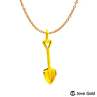 Jove Gold 漾金飾 助孕金鏟子黃金墜子 送項鍊 歷史價格詳細信息