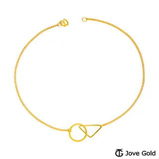Jove Gold 漾金飾 幾何時尚黃金墜子 送項鍊 歷史價格詳細信息