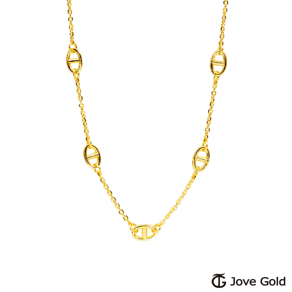 JoveGold漾金飾 緊緊相扣黃金手鍊 歷史價格詳細信息
