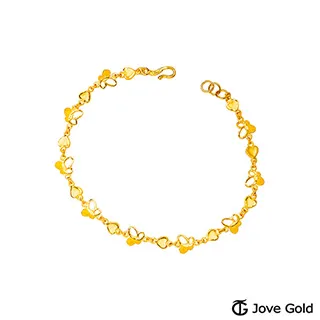 JoveGold漾金飾 雙人華爾滋黃金手鍊 歷史價格詳細信息