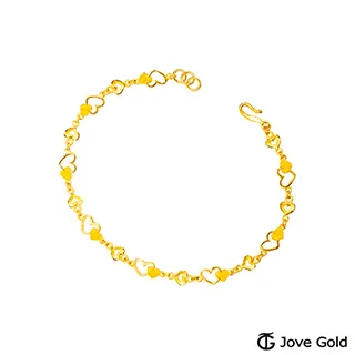 JoveGold漾金飾 雙人華爾滋黃金手鍊 歷史價格詳細信息