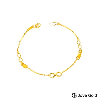 黃金手鍊【無限符號】純金女生手鍊 9999純金 歷史價格詳細信息