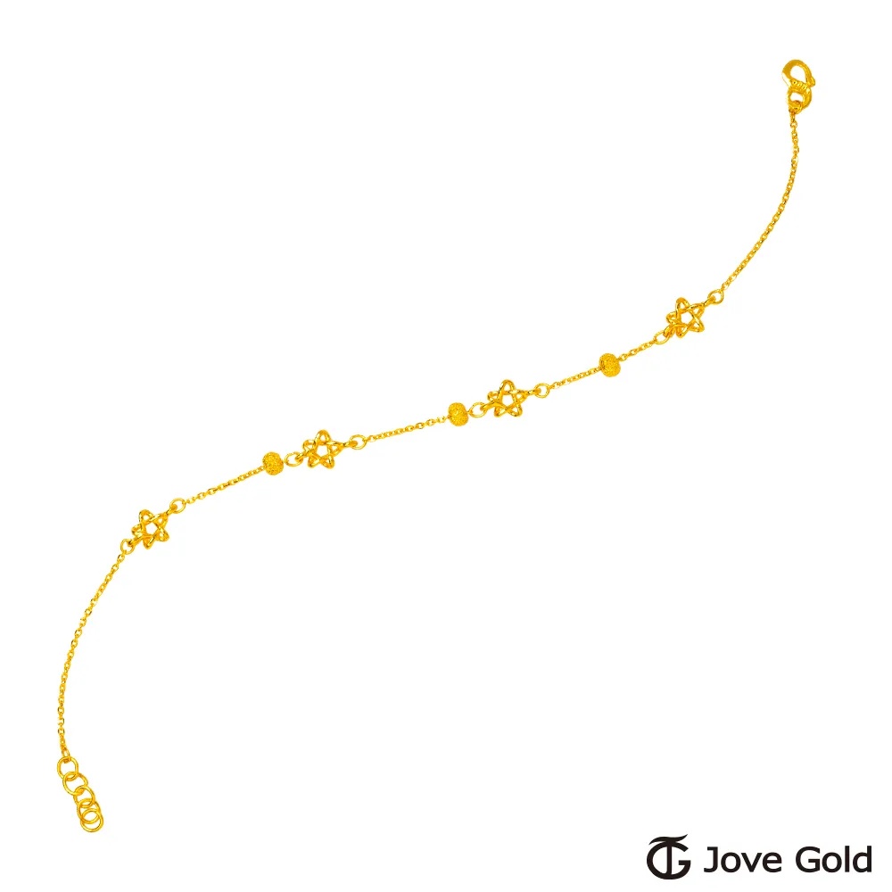 Jove Gold 漾金飾 漾動黃金手鍊-大 歷史價格詳細信息