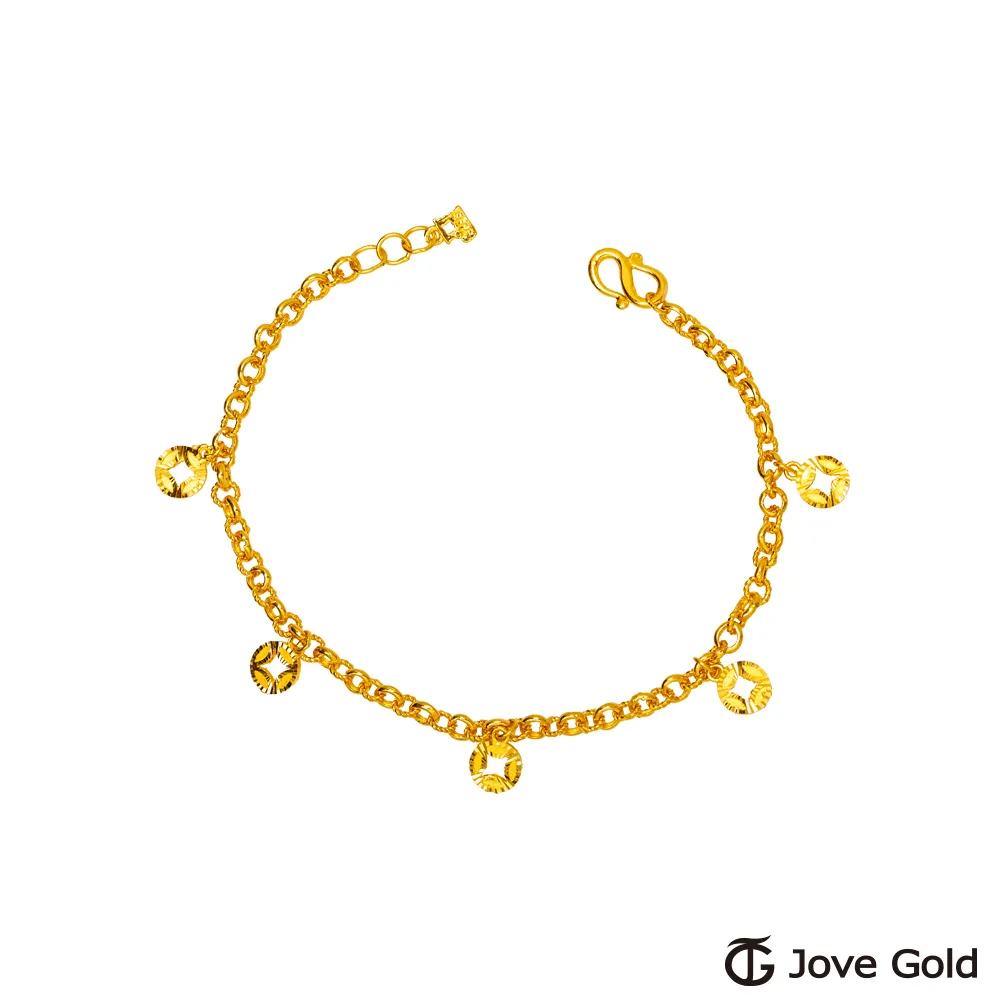 JoveGold漾金飾 滿分幸福黃金編織繩手鍊 歷史價格詳細信息