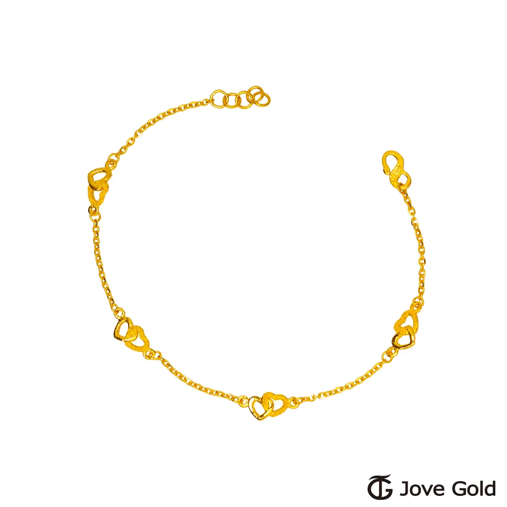 Jove Gold 漾金飾 漾動黃金手鍊-大 歷史價格詳細信息