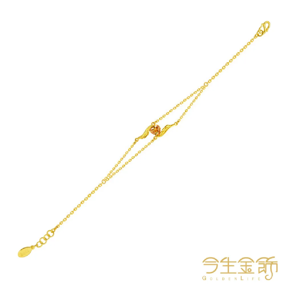 【今生金飾】心手愛戀手鍊 黃金手鍊 歷史價格詳細信息