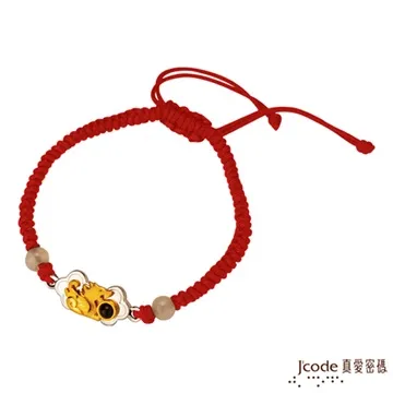 J’code真愛密碼-純金小象中國結手鍊 歷史價格詳細信息