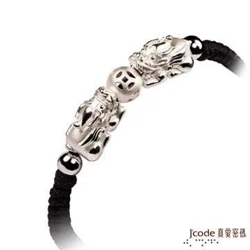 J’code真愛密碼 咬錢貔貅 純金手鍊(小/紅) 歷史價格詳細信息