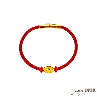 J’code真愛密碼金飾 馬(雙面)貴人緣六合生肖硬金編織手鍊 歷史價格詳細信息