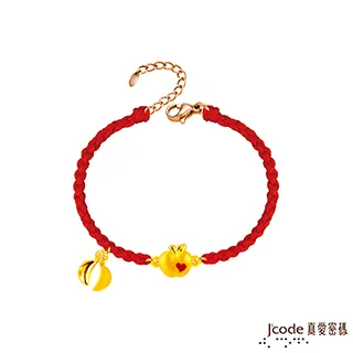 J’code真愛密碼金飾  平安聖杯硬金編織手鍊 歷史價格詳細信息