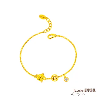 J’code真愛密碼金飾 人間星光黃金手鍊 歷史價格詳細信息