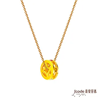 J’code真愛密碼金飾 平安五色石古錢硬金墜子 送項鍊 歷史價格詳細信息