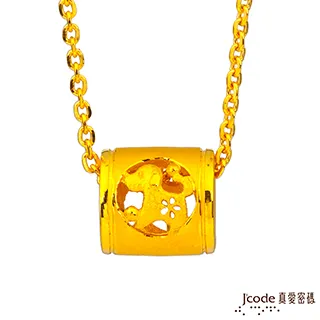 J’code真愛密碼金飾 狗(雙面)貴人緣六合生肖硬金墜子 送項鍊 歷史價格詳細信息