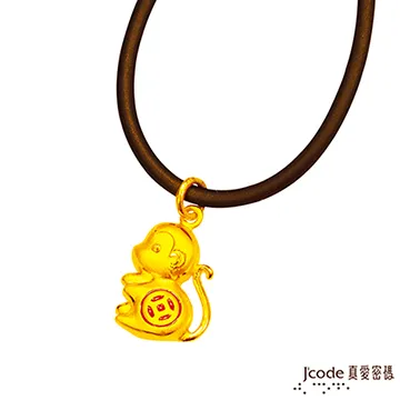 J’code真愛密碼 古錢豬黃金墜子 送項鍊 歷史價格詳細信息