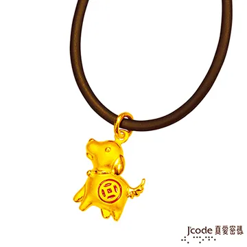 J’code真愛密碼 古錢豬黃金墜子 送項鍊 歷史價格詳細信息