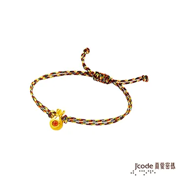 J’code真愛密碼 福袋招財黃金/水晶五色編織繩手鍊 歷史價格詳細信息