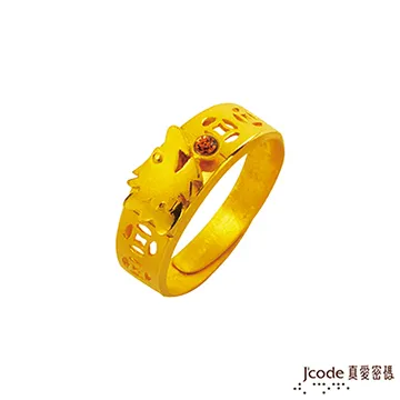 J’code真愛密碼 一路富貴祥龍黃金/水晶男戒指 歷史價格詳細信息