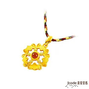 J’code真愛密碼 五福臨門黃金/水晶墜子 送項鍊 價格比較,價格查詢,歷史價格詳細信息