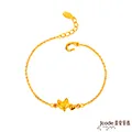 J’code真愛密碼 愛狐仙黃金編織手鍊-小 歷史價格詳細信息