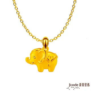 J’code真愛密碼 招財象黃金編織手鍊-大 歷史價格詳細信息