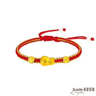 J’code真愛密碼金飾 咬財入庫貔貅-長版硬金編織成對手鍊 歷史價格詳細信息