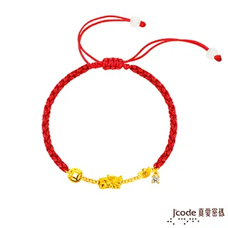 J’code真愛密碼金飾 財源滾滾運財象黃金編織手鍊 歷史價格詳細信息