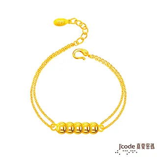 黃金手環【雙心曖眛】 半手環半手鍊式 愛心造型 可調式 女生手環 9999純金金飾 歷史價格詳細信息