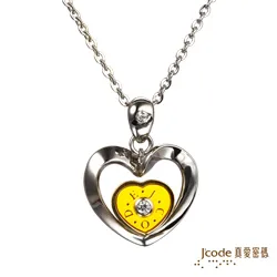 【真愛密碼】J’code《真愛零距離～女》『金+鋼項鍊』 歷史價格詳細信息