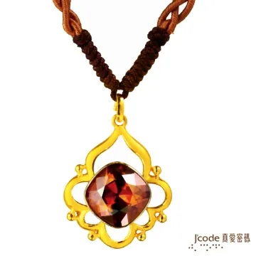 J’code真愛密碼-晶典純金+水晶中國繩項鍊 歷史價格詳細信息