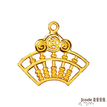 J’code真愛密碼 添妝九寶系列 圓滿如鏡黃金墜子 歷史價格詳細信息