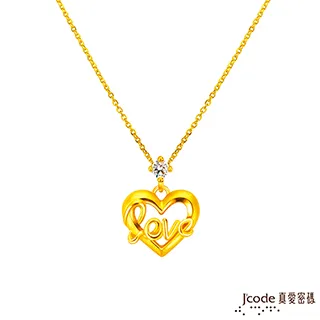 J’code真愛密碼金飾 心感幸福黃金墜子 送項鍊 歷史價格詳細信息