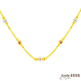Jcode真愛密碼金飾 經典黃金手鍊-綠琉璃 歷史價格詳細信息