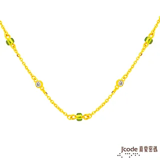 J’code真愛密碼-綠意春暉 純金手鍊 歷史價格詳細信息