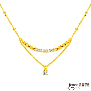 Jcode真愛密碼金飾 風尚潮流黃金項鍊 歷史價格詳細信息