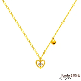 Jcode真愛密碼金飾 愛心萌虎黃金/純銀墜子 送項鍊 歷史價格詳細信息