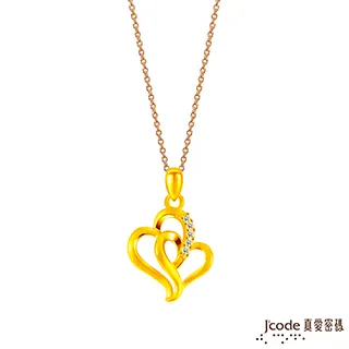 J’code真愛密碼金飾 真愛-愛情小宇宙黃金墜子 送項鍊 歷史價格詳細信息