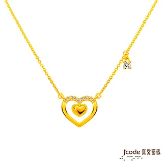 J’code真愛密碼金飾 真愛-愛情小宇宙黃金墜子 送項鍊 歷史價格詳細信息