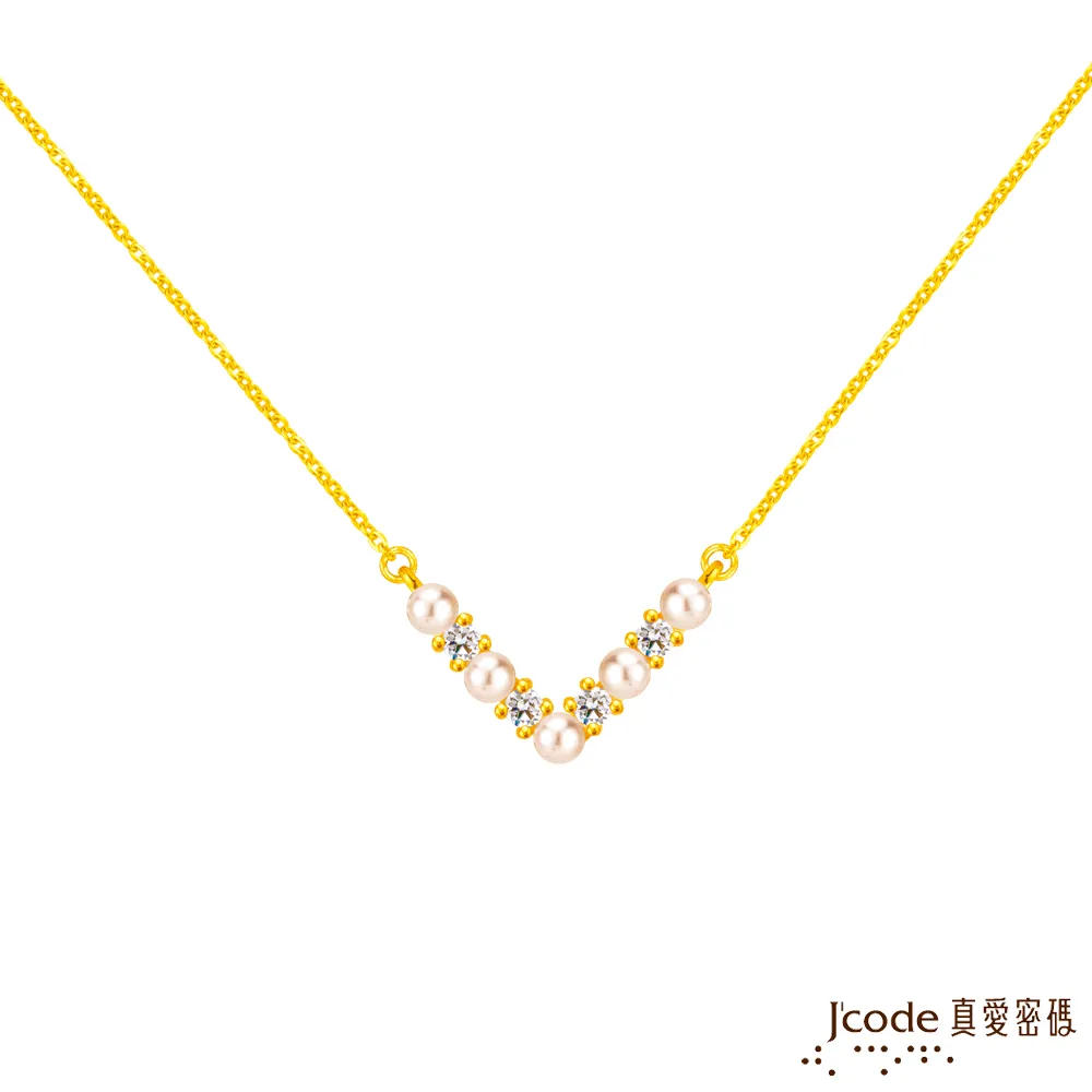 J’code真愛密碼金飾 閃鑽幸運草黃金項鍊 歷史價格詳細信息