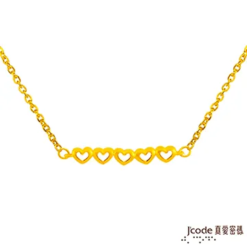 J’code真愛密碼 愛的鑰匙黃金手鍊 歷史價格詳細信息