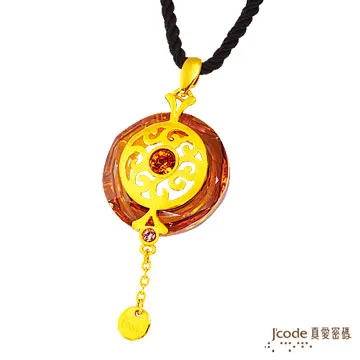 J’code真愛密碼 晶彩雞黃金/純銀墜子 送白鋼項鍊 歷史價格詳細信息