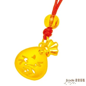 J’code真愛密碼-純金聚福袋中國結手鍊(小) 歷史價格詳細信息