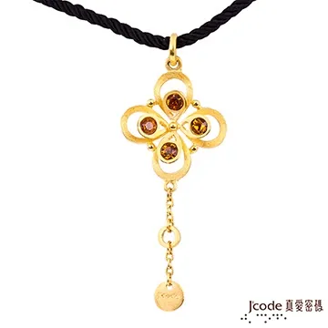 J’code真愛密碼金飾 光芒綻放黃金墜子 送項鍊 歷史價格詳細信息