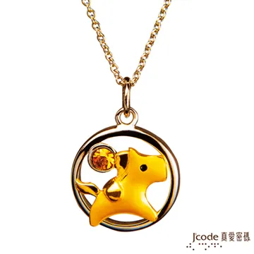 J’code真愛密碼 馬(午)招貴人黃金項鍊 歷史價格詳細信息
