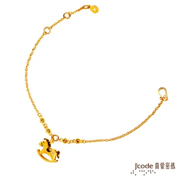 J’code真愛密碼 搖搖馬 純金手鍊(中國繩結) 歷史價格詳細信息
