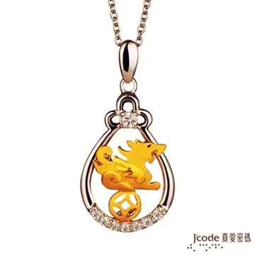 J’code真愛密碼-純金聚福袋中國結手鍊(小) 歷史價格詳細信息