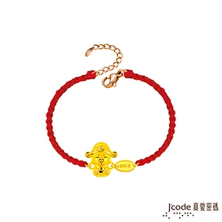 J’code真愛密碼金飾 五路財神-東路硬金編織手鍊 歷史價格詳細信息