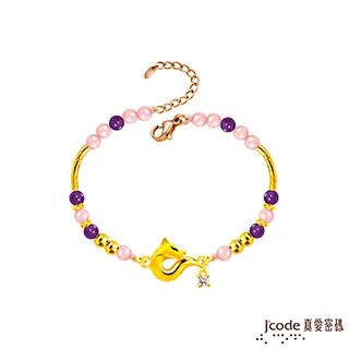 J’code真愛密碼金飾 狐仙御守硬金/寶石手鍊 歷史價格詳細信息