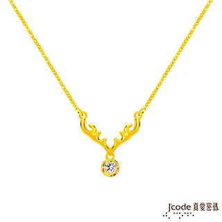 J’code真愛密碼金飾 一直享福黃金項鍊 歷史價格詳細信息